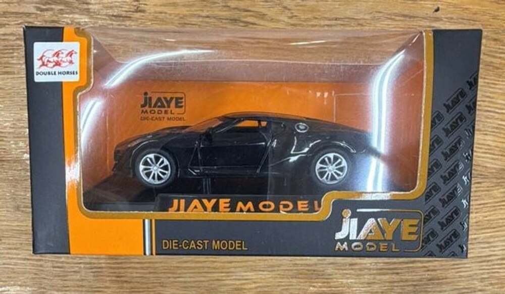 Jiaye Model Die-Cast Model Bugatti Veyron Black